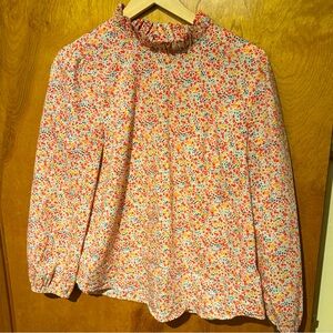 J. Crew made with Liberty fabrics blouse